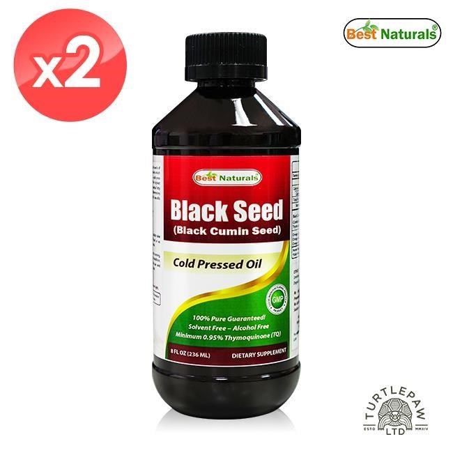 美國【Best Naturals】冷壓初榨黑種草籽油Black Seed Oil 2瓶 (236ml*2瓶)