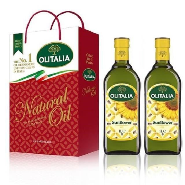 Olitalia奧利塔-頂級葵花油禮盒(2罐/組) 2組