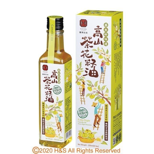 【豐滿生技】高山茶花籽油 (250ml/盒)
