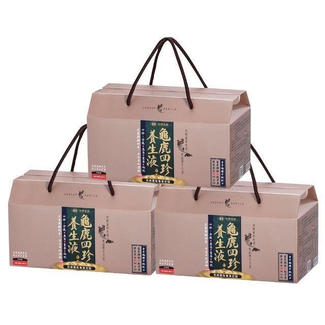 【台塑生醫】龜鹿四珍養生液(50ml*14瓶/盒) 3盒