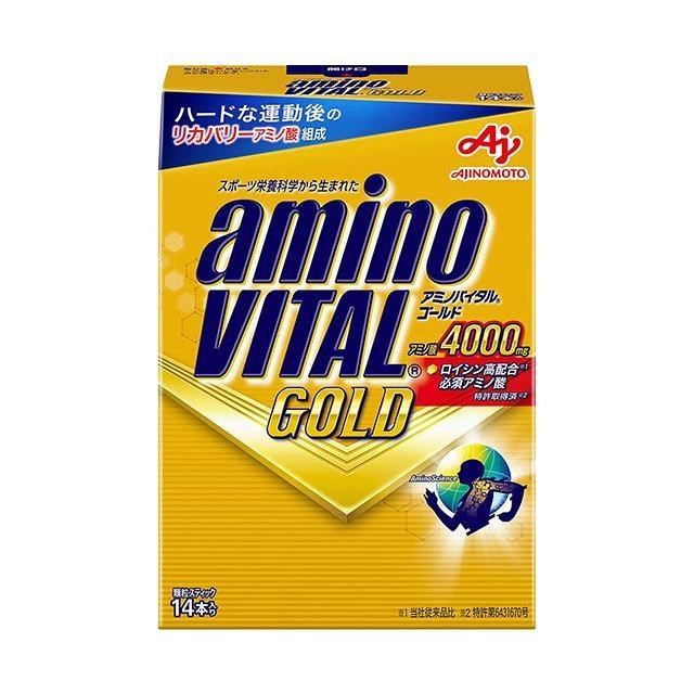 【日本味之素aminoVITAL®】GOLD 黃金級胺基酸(14小包)
