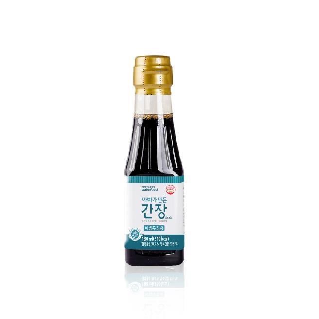 韓國 bebefood寶寶福德 寶寶低鈉醬油(拌菜沾醬用) 3入組