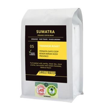 【SWEETWATER】蘇門答臘有機咖啡豆---半磅(227g)