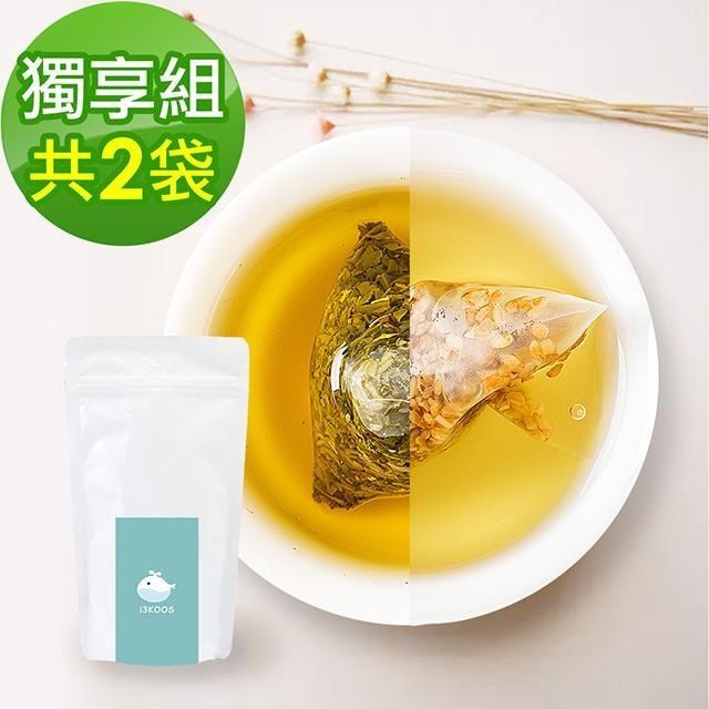KOOS-韃靼黃金蕎麥茶+香韻桂花烏龍茶-獨享組各1袋(10包入)