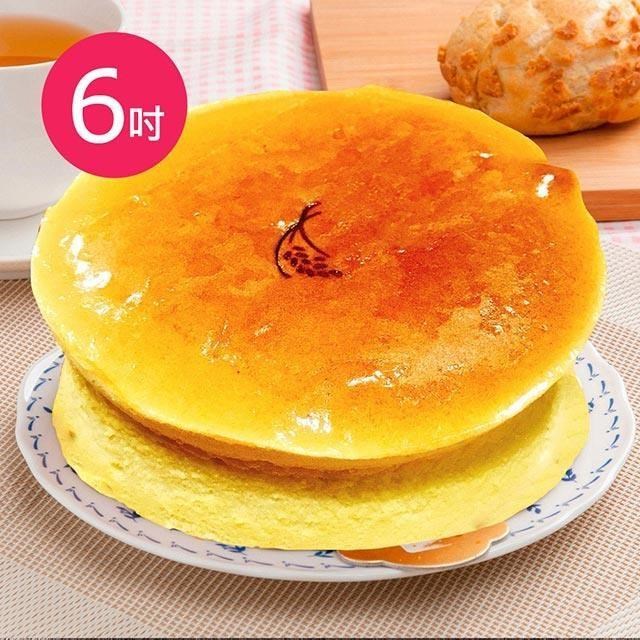 樂活e棧 母親節蛋糕-就是單純乳酪蛋糕(6吋/顆,共1顆)