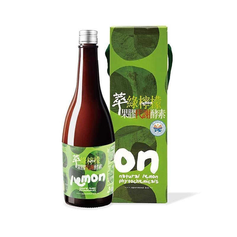 【達觀國際】萃綠檸檬果膠代謝酵素(750ml/罐)