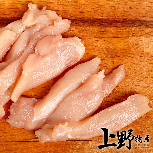 【上野物產】台灣嚴選新鮮雞柳條（250g±10%/包）x5