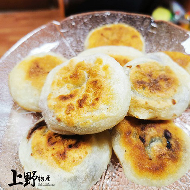 【上野物產】台灣製作 北京風味香煎餅(750g±10%/10粒/包) x1包