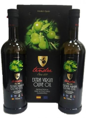 添得瑞100%冷壓初榨頂級橄欖油Extra Virgin Olive Oil 750ml雙入組