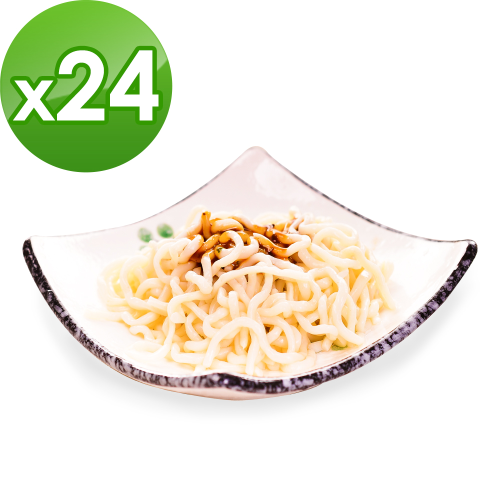 樂活e棧 低卡蒟蒻麵 燕麥拉麵+4醬任選(共24份)