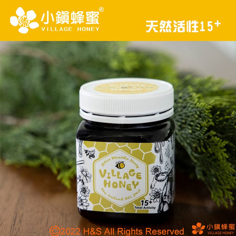 【小鎮蜂蜜】天然活性麥蘆卡蜂蜜15+(250克)