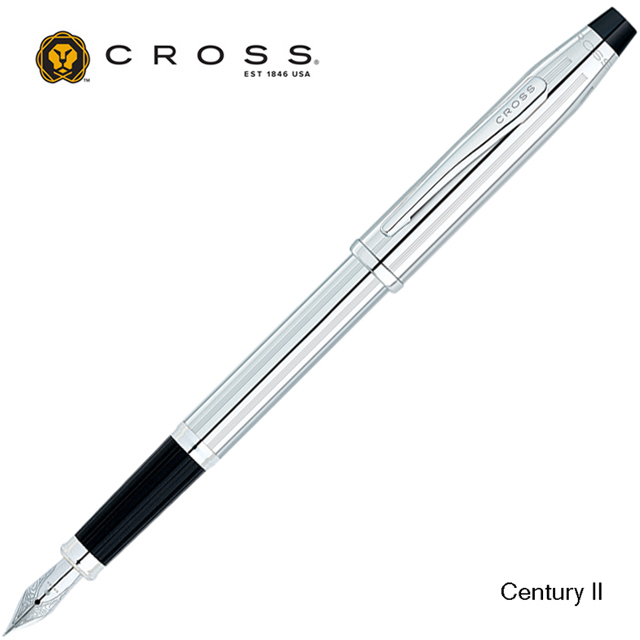 CROSS 新世紀系列 亮鉻鋼筆