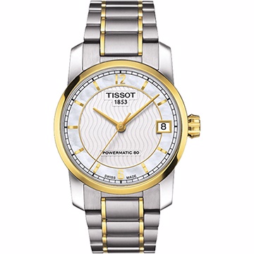 TISSOT T-Classic 【鈦】時尚機械女錶T0872075511700