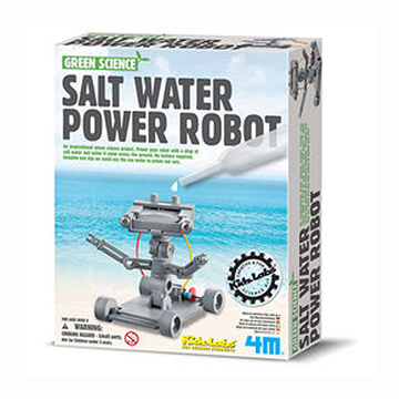 【4M科學探索系列】Green Science-Salt Water Power Robot氯化鈉機器人