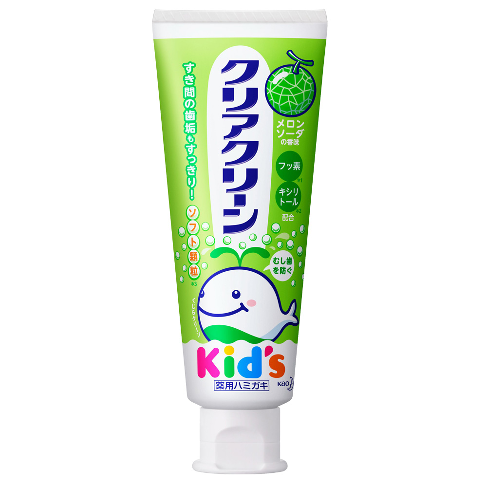 日本KAO兒童牙膏(哈密瓜)70g