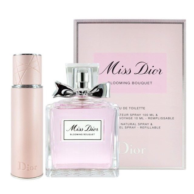 Dior 迪奧miss Dior 花漾女性淡香水禮盒 100ml 10ml 附隨身香水瓶 Pchome 24h購物