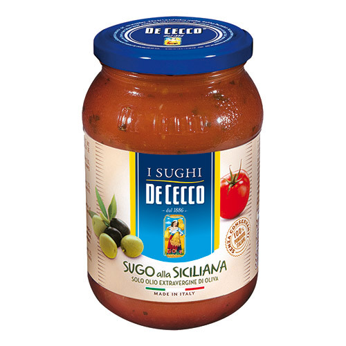 《 DE CECCO》得科西西里義大利麵醬400g