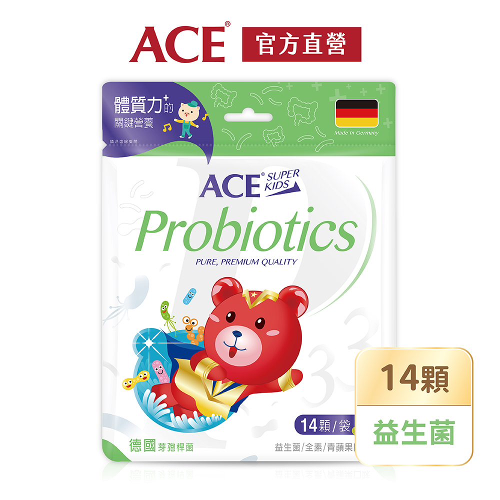 【ACE】SUPER KIDS 33e益生菌軟糖 39.2g/袋