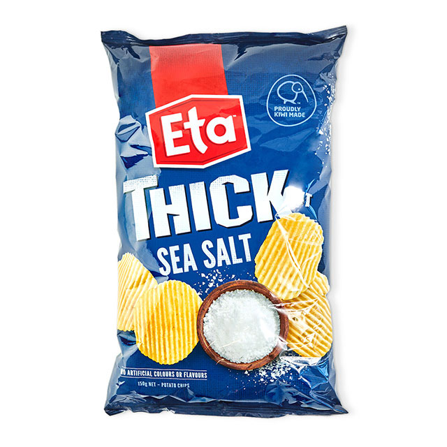 Eta紐西蘭厚切海鹽洋芋片150gX2包