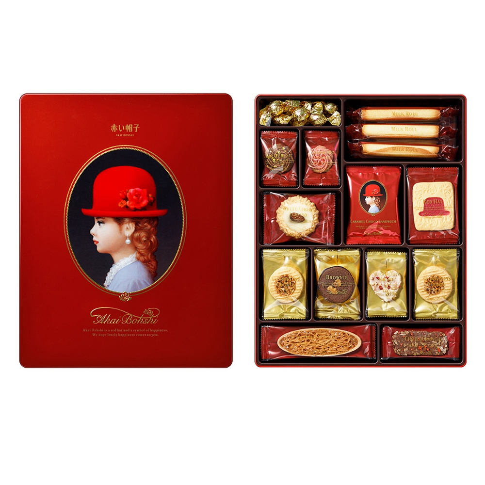 紅帽子 紅帽禮盒(紅) 388.2g