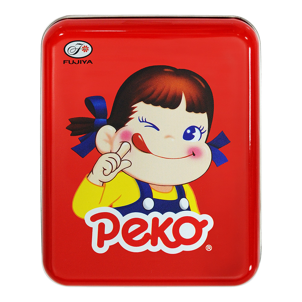 不二家 Peko表情牛奶糖罐-帥喔(40g)