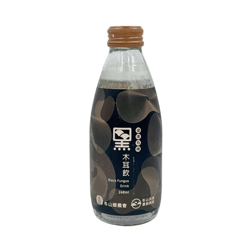 【冬山鄉農會】有機黑木耳飲(246毫升x24瓶)