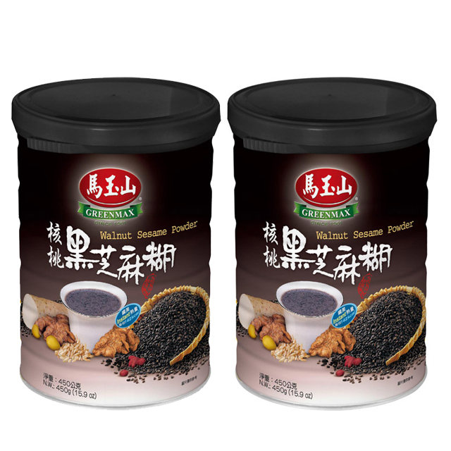 馬玉山 核桃黑芝麻糊 450gx2入 Pchome 24h購物
