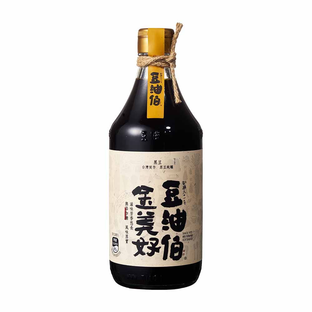 【豆油伯】金美好醬油(無添加糖)500ml