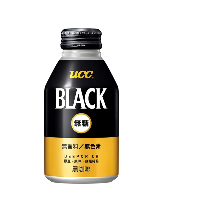 UCC無糖咖啡飲 275g (24入/箱)
