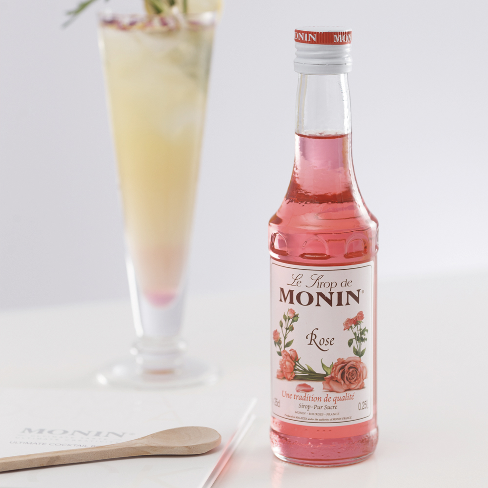 【MONIN】玫瑰風味糖漿 250ml