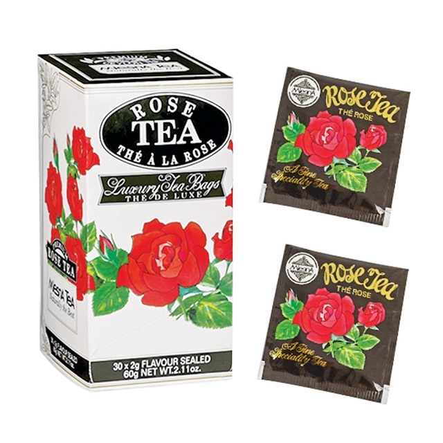 Mlesna 曼斯納 玫瑰紅茶 Rose Tea 30入 盒 Pchome 24h購物