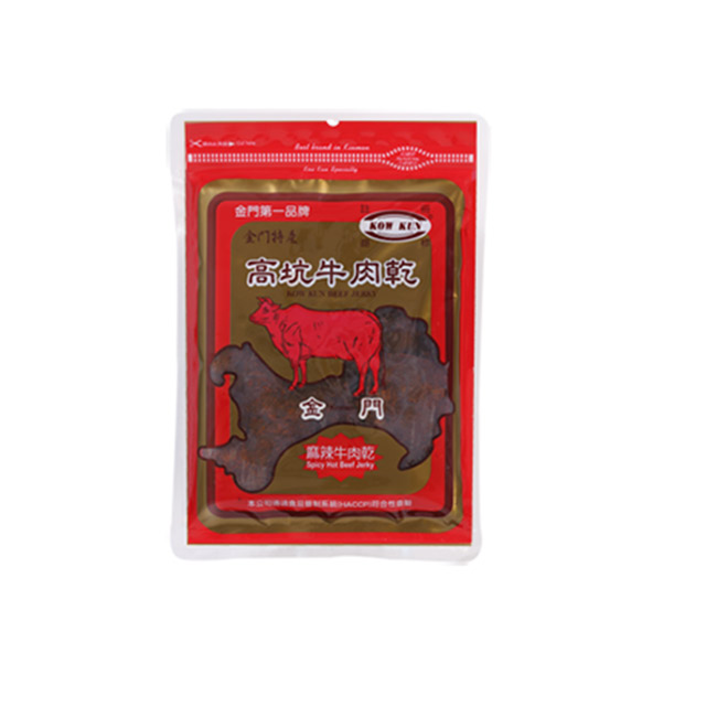 【高坑】麻辣牛肉乾(170g/包)x3