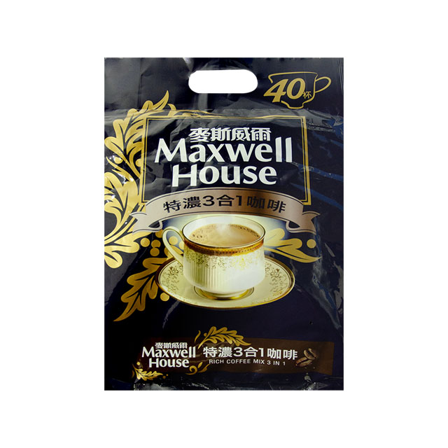 Maxwell麥斯威爾 特濃3合1咖啡 (13gX40包)x2袋