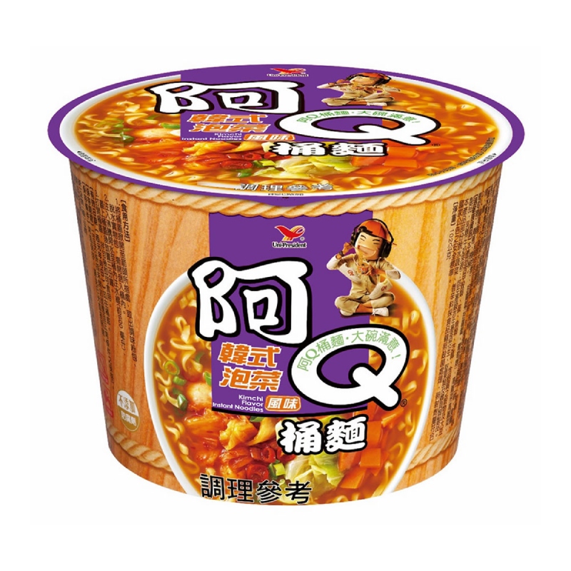 阿Q桶麵_韓式泡菜風味(12碗/箱)