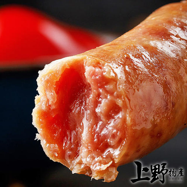 上野物產 波滋波茲台東飛魚卵香腸 300g土10 包 X6包 Pchome 24h購物