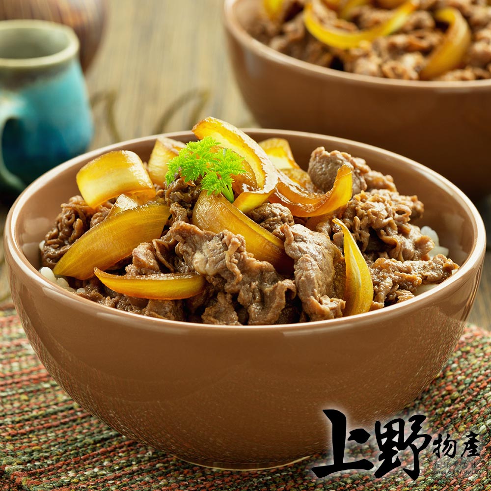 上野物產 日式五花牛肉丼飯燴飯醬包 230g 10 包 X包 Pchome 24h購物