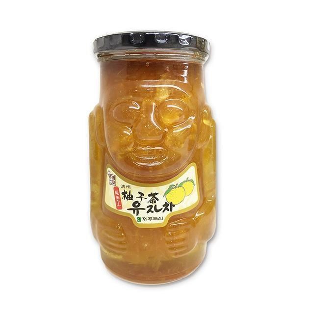韓味不二-濟州柚子茶(果醬) 1kg*3瓶