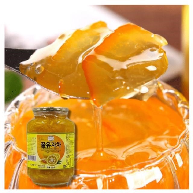 韓國 宸果 宸果 蜂蜜柚子茶 2KG/瓶 x2瓶