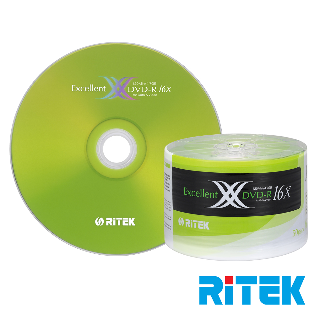 Ritek錸德16x Dvd R 4 7gb X版 100片裸裝 Pchome 24h購物