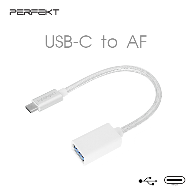 PERFEKT USB Type C to USB A Female 轉接器