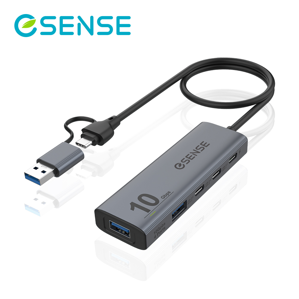 Esense B502 A+C USB3.2 Gen2 Hub