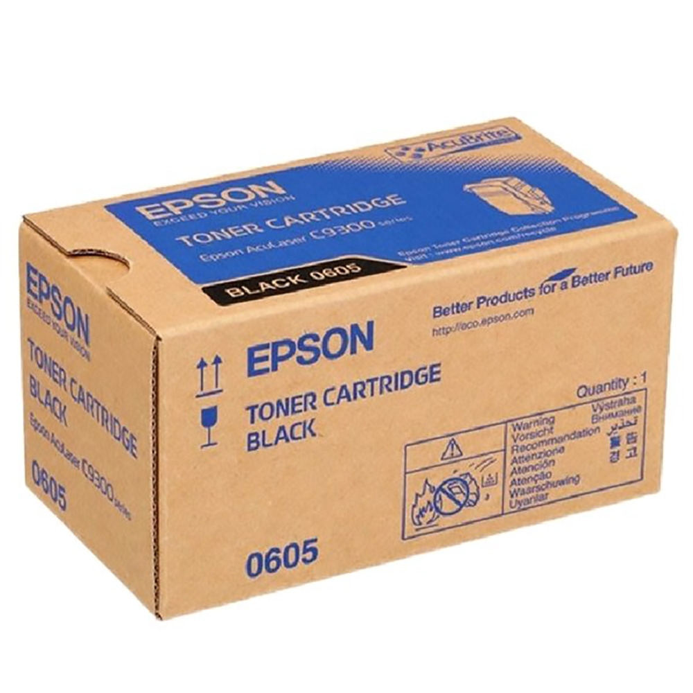 【公司貨】EPSON S050605 原廠黑色高容量碳粉匣 適用 AL-C9300N