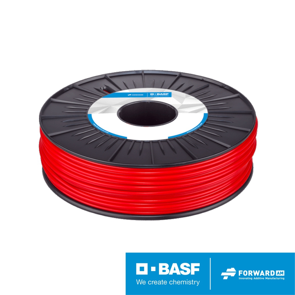 Ultrafuse®_ABS 3D列印線材_紅色/1.75mm/750g(德國巴斯夫材料 荷蘭製造)
