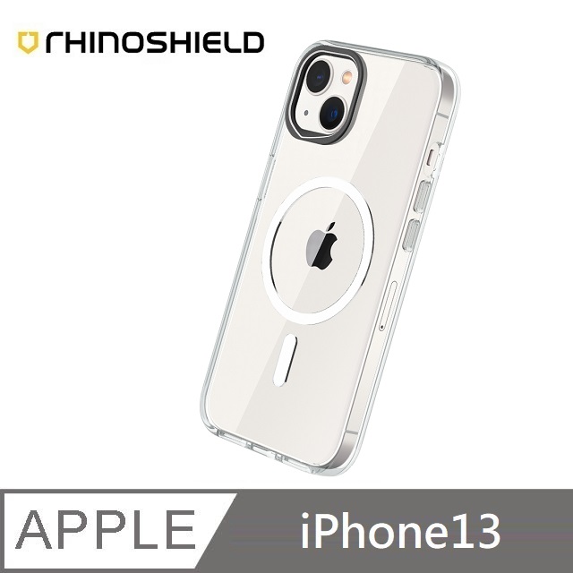 犀牛盾 Clear 透明防摔手機殼 MagSafe 超強磁吸 五年黃化保固 適用 iPhone 13 - 6.1吋