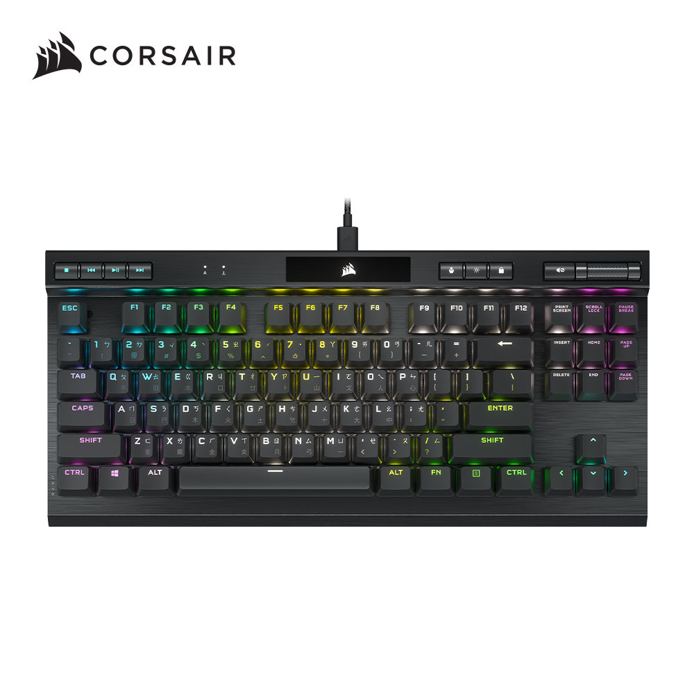 Corsair K70 PRO RGB機械式鍵盤[銀軸/中文] - PChome 24h購物
