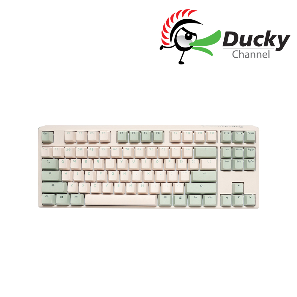 Ducky One3 Matcha80% 抹茶 PBT二色 機械式鍵盤 中文