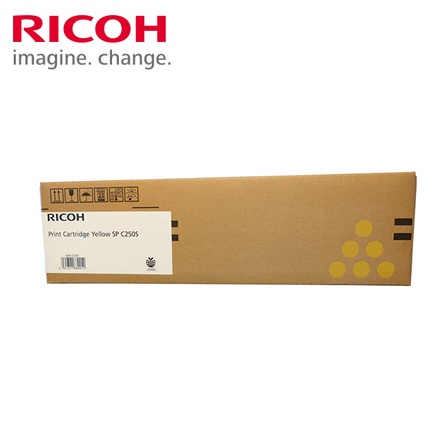 RICOH 407550 SP C250S 碳粉匣-黃色 1600張(TNSP C250SY)