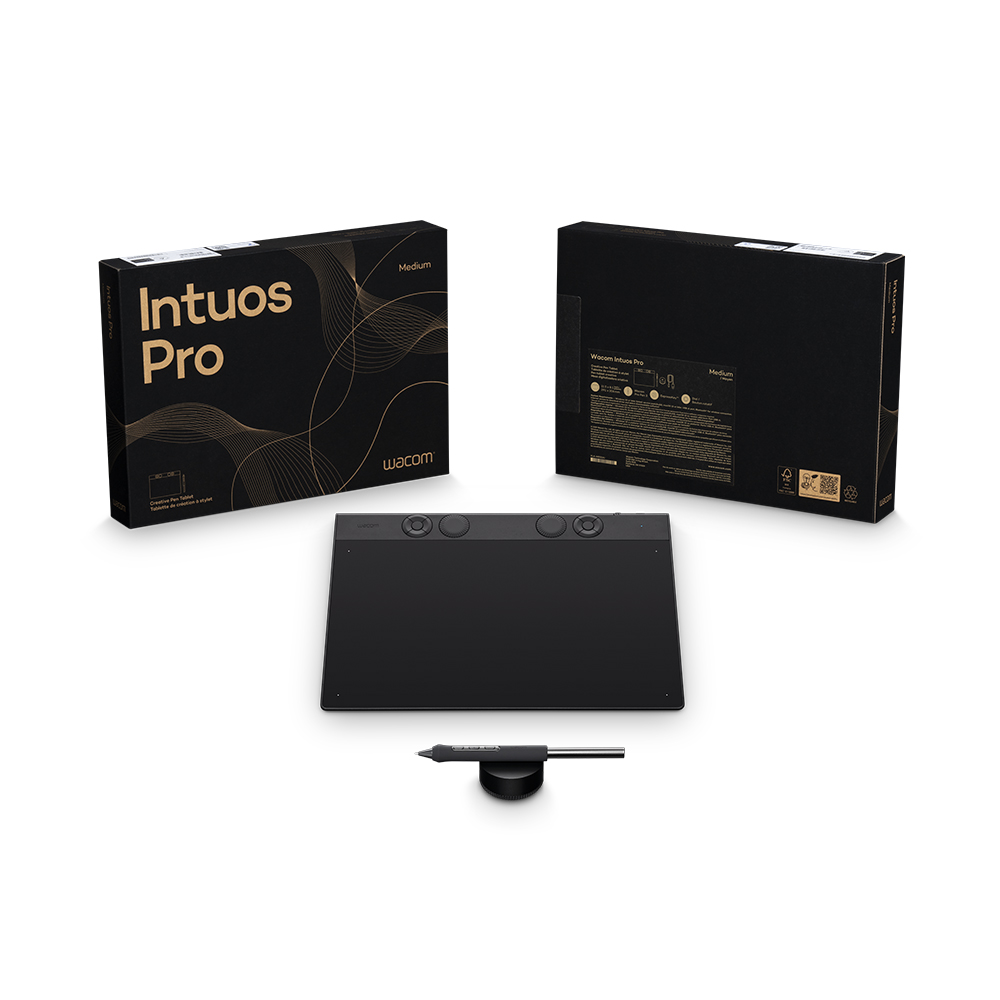 美品 wacom Intuos Pro Small 2025 PTK470K0C Wacom Intuos Pro Small Bluetooth Professional Graphic Drawing