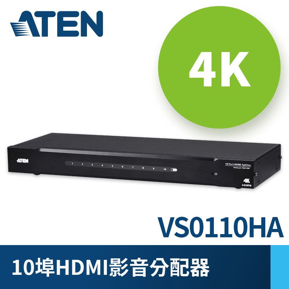 ATEN ビデオ分配器 HDMI 1入力 2出力 4K対応 VS182A 通販