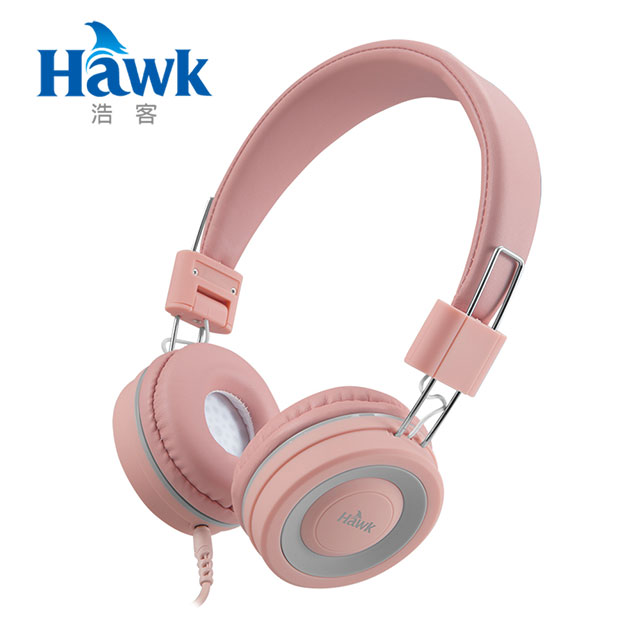 HAWK E1000兒童頭戴耳機-粉紅色(03-HCE1000PK)